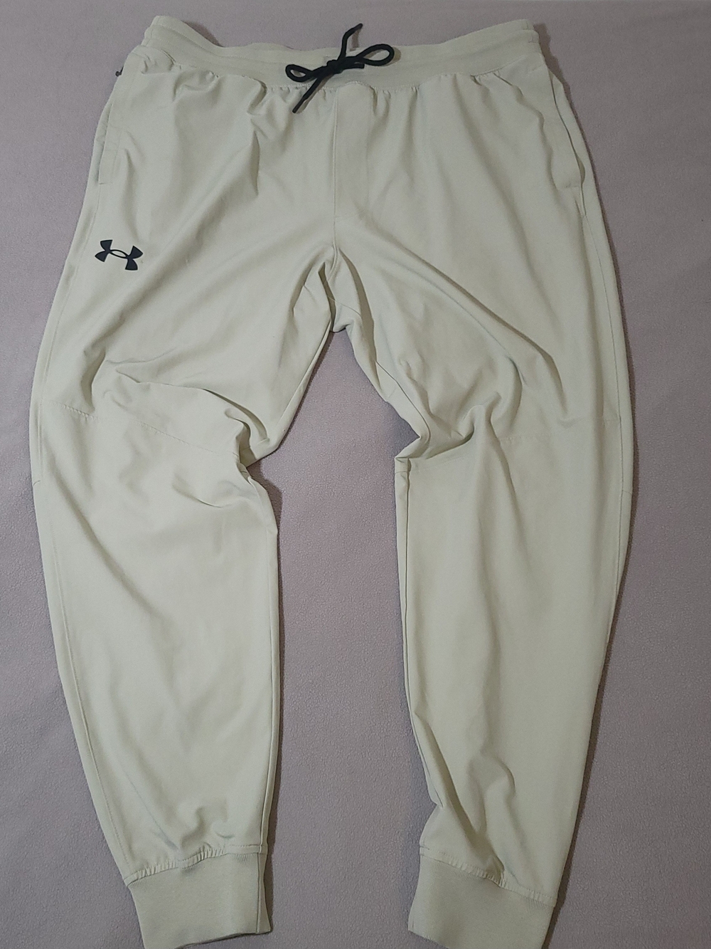 Under Armour UA Sportstyle Elite Mens Joggers XXL Khaki Base Storm Pants 1374658